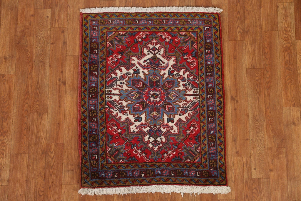 Vintage Heriz Persian Rug 2x3