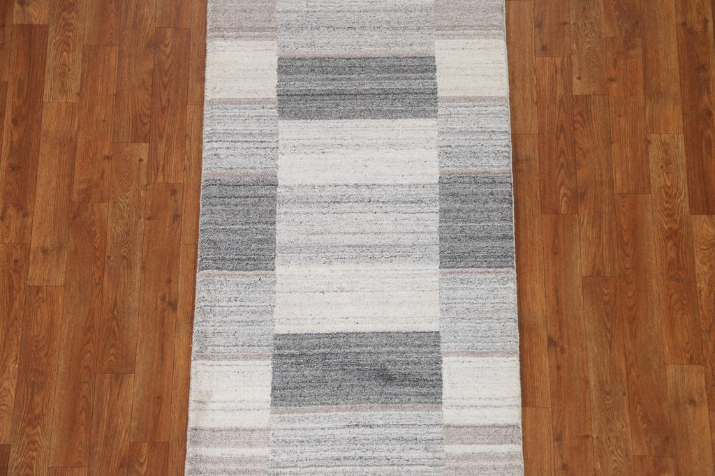 Handmade Gabbeh Wool Rug 2x5