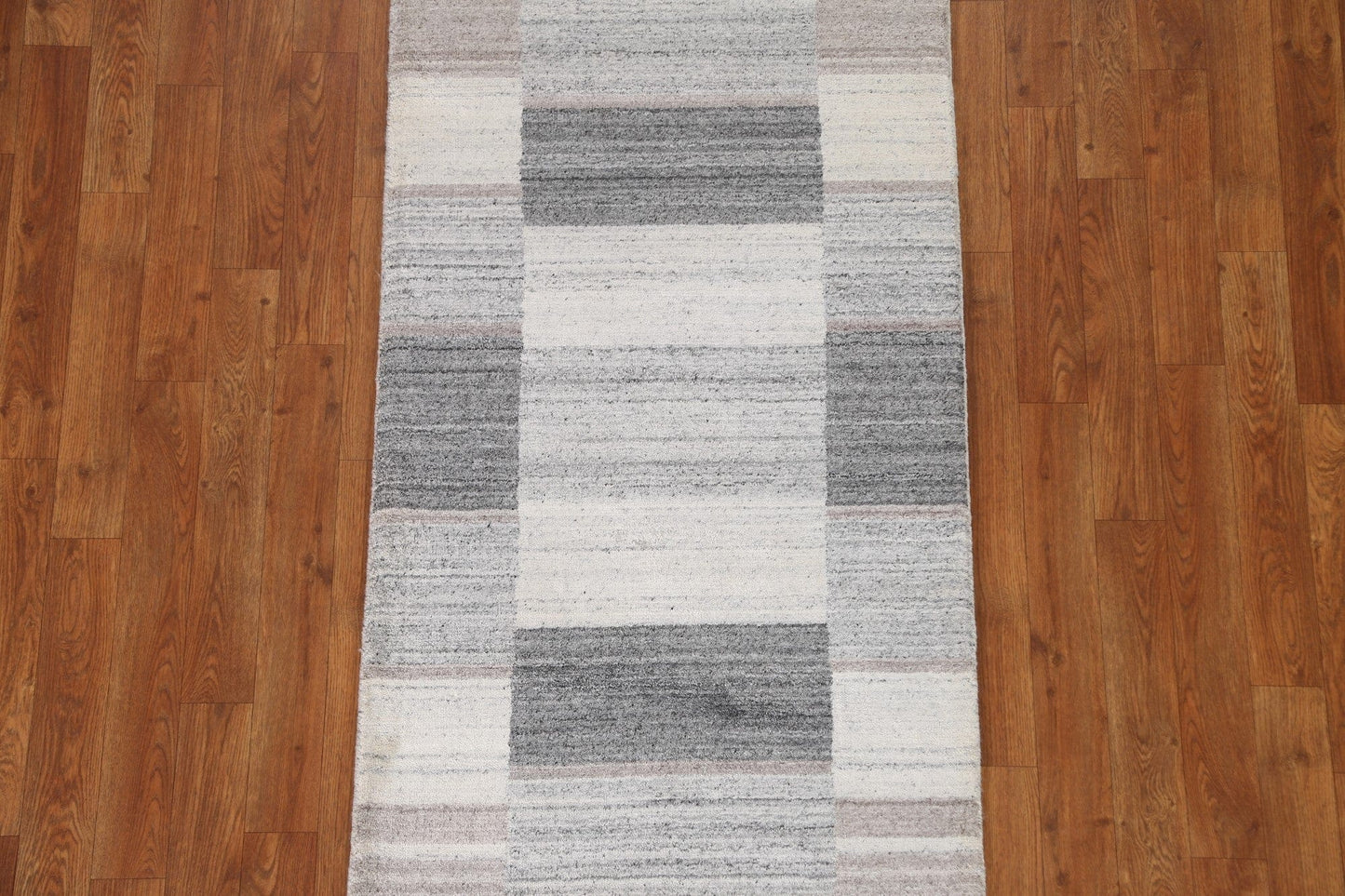 Handmade Gabbeh Wool Rug 2x5