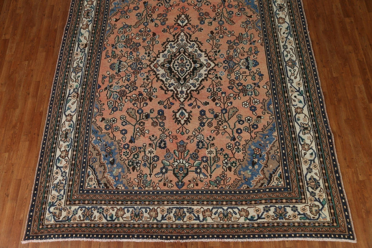 Vintage Hamedan Persian Area Rug 8x11