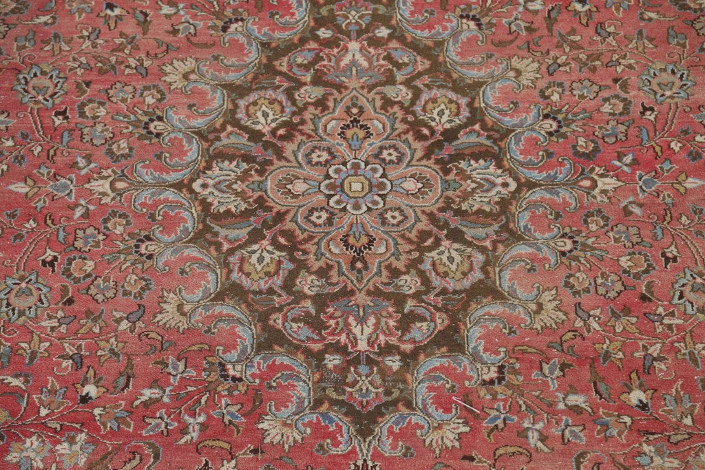 Traditional Mashad Persian Area Rug 10x13