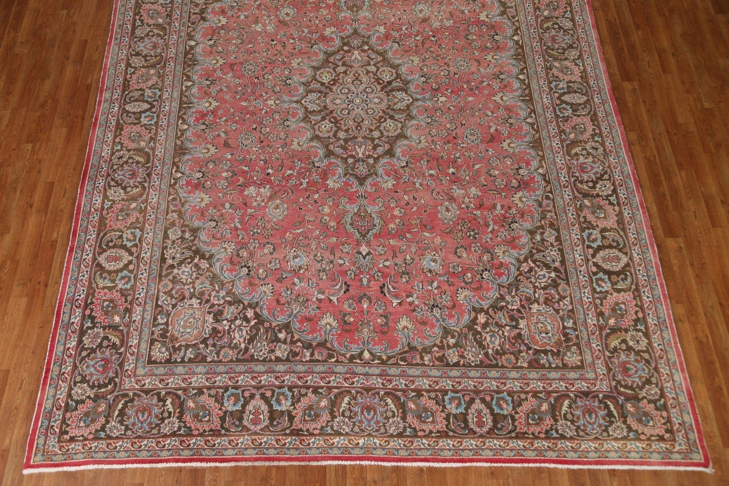 Traditional Mashad Persian Area Rug 10x13