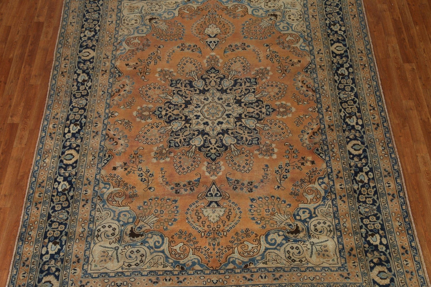 Traditional Mashad Persian Area Rug 8x11