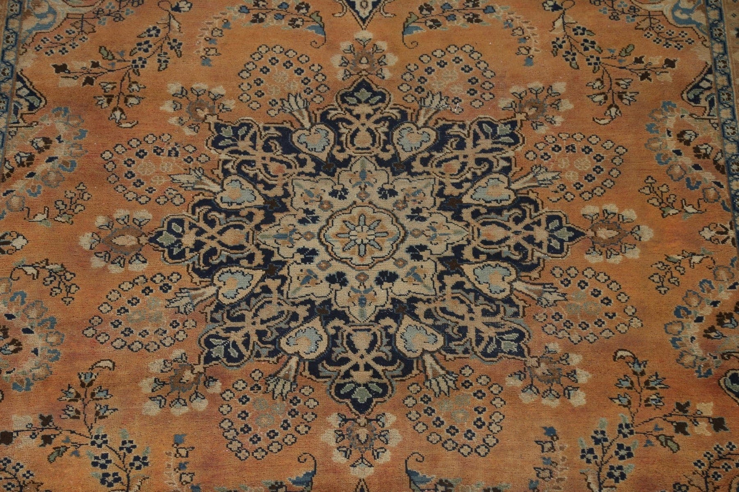 Traditional Mashad Persian Area Rug 8x11