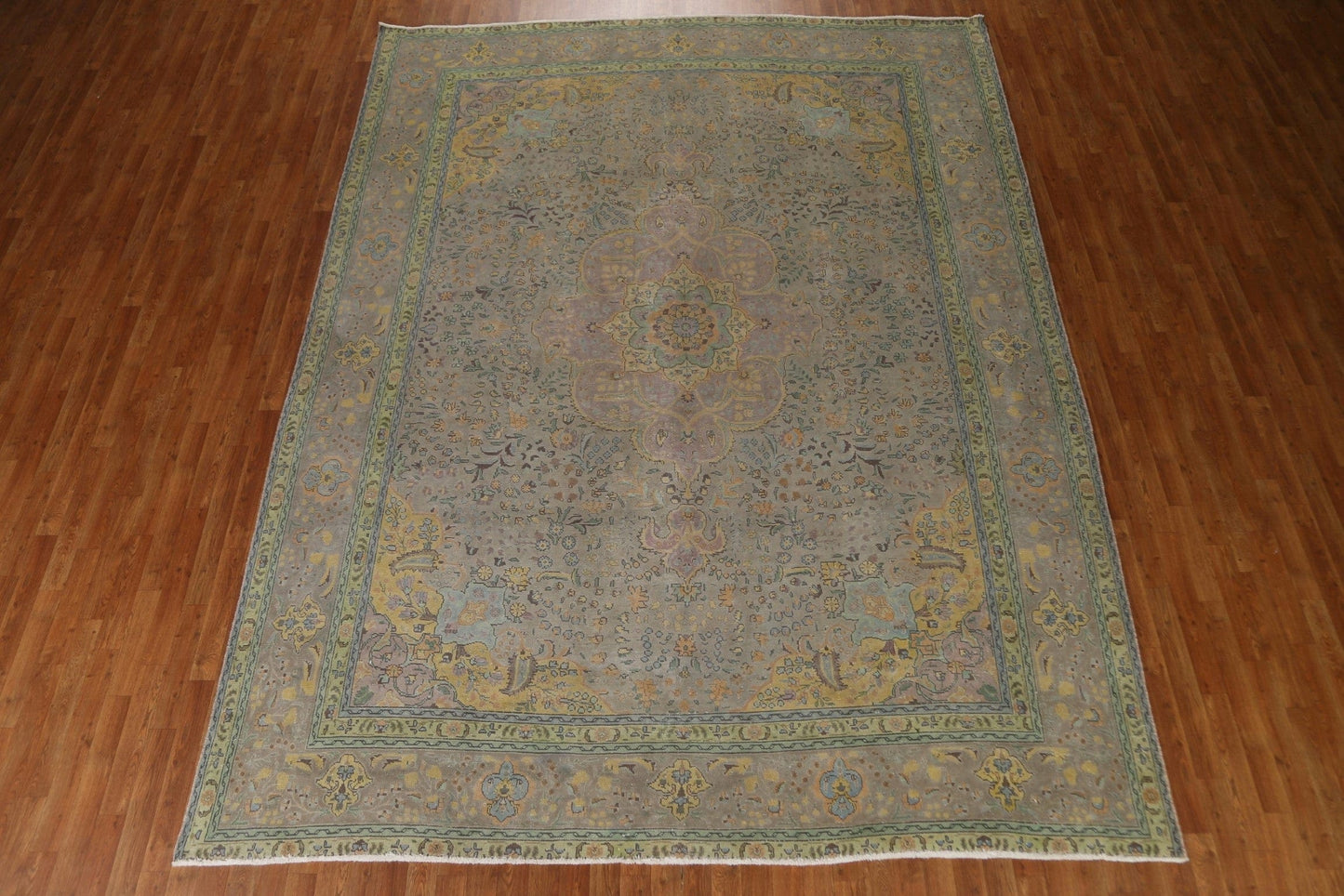 Vintage Tabriz Persian Area Rug 10x13