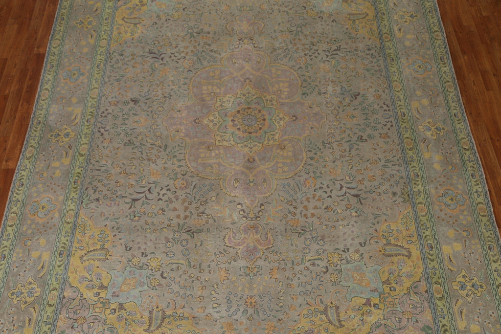 Vintage Tabriz Persian Area Rug 10x13