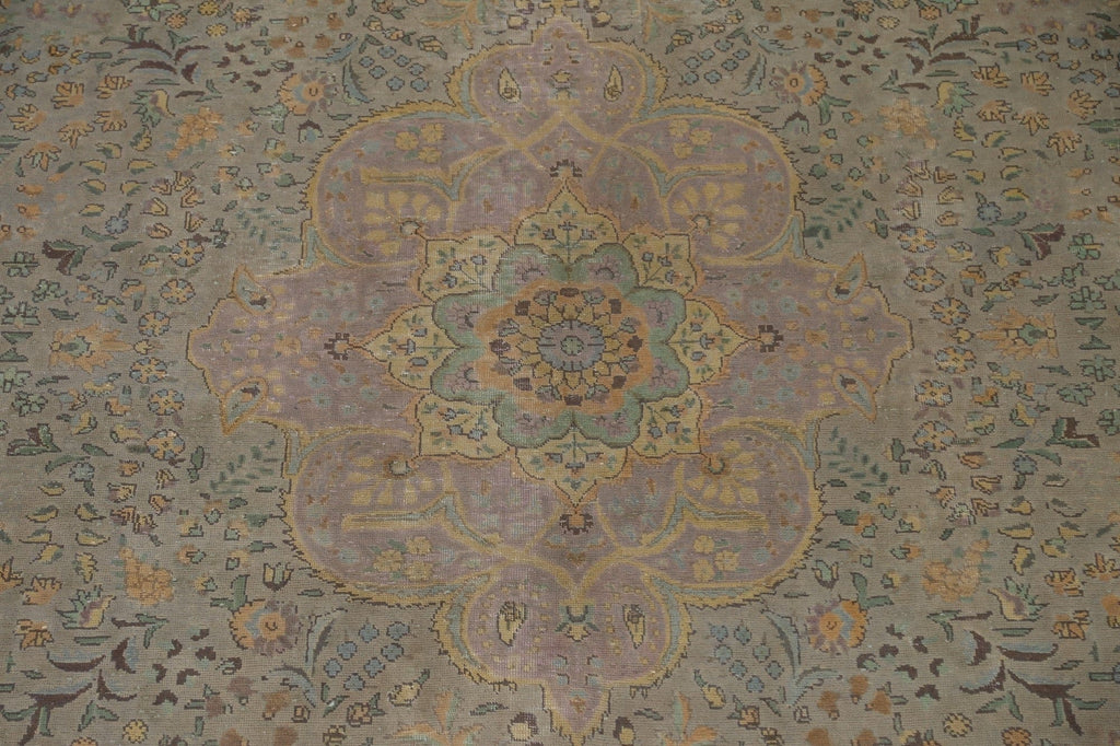 Vintage Tabriz Persian Area Rug 10x13