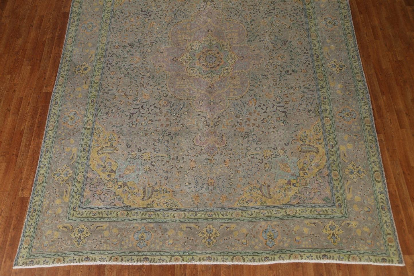 Vintage Tabriz Persian Area Rug 10x13