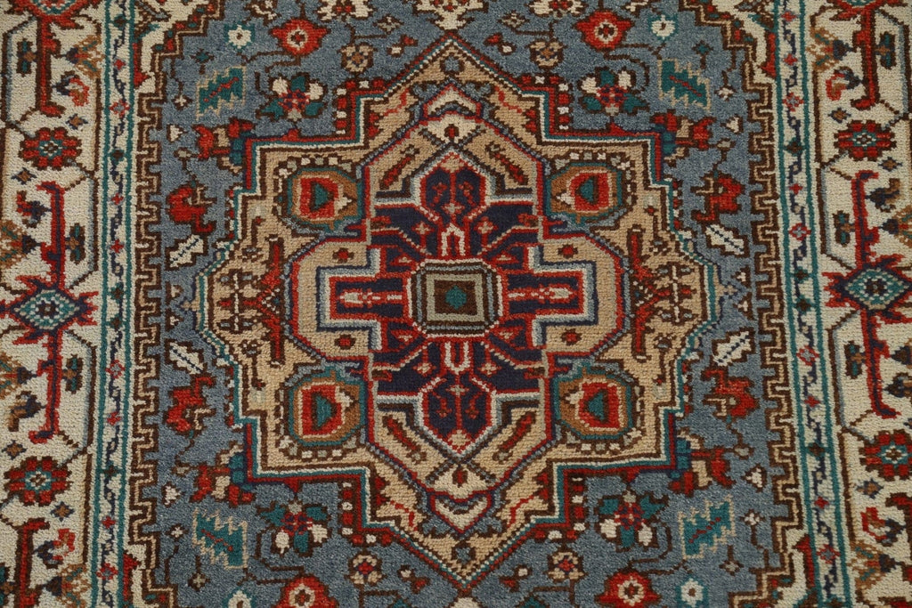 Geometric Heriz Serapi Oriental Area Rug 4x6