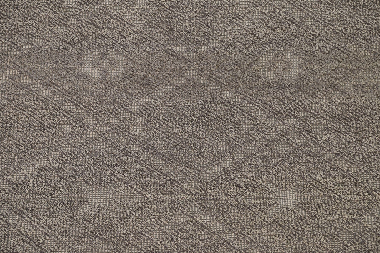 Gray/ Brown Moroccan Wool Area Rug 5x8