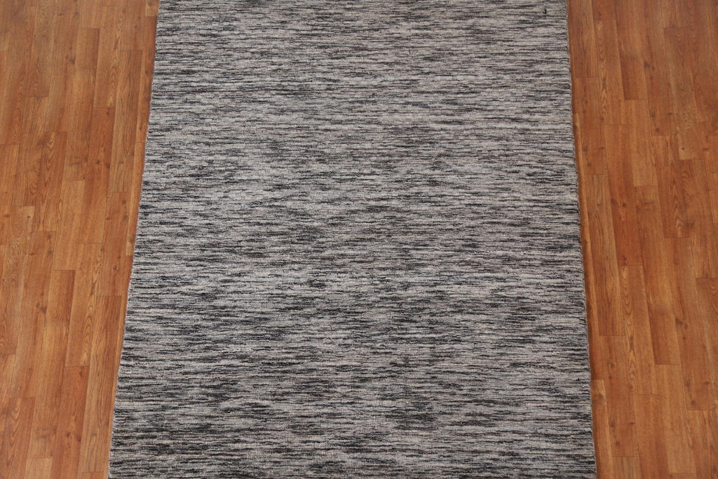 Hand-Knotted Gabbeh Modern Area Rug 5x8