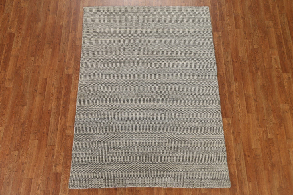 All-Over Gabbeh Oriental Area Rug 5x7