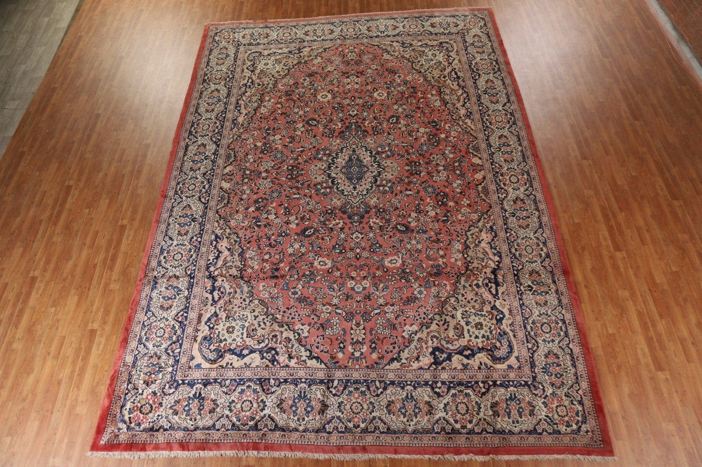 Vegetable Dye Mahal Persian Large Rug 12x16