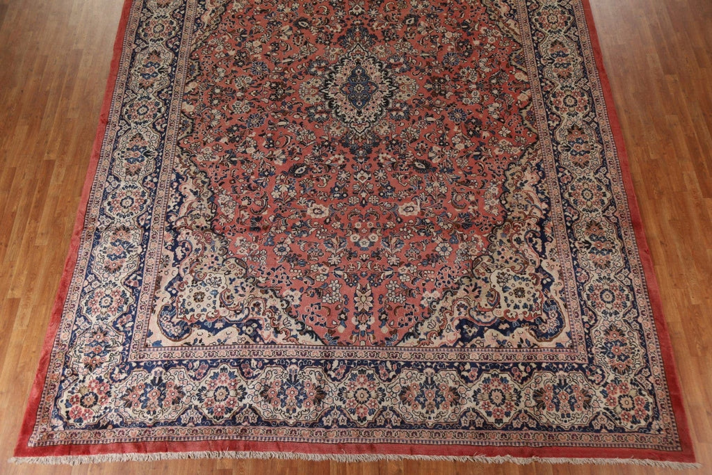 Vegetable Dye Mahal Persian Large Rug 12x16