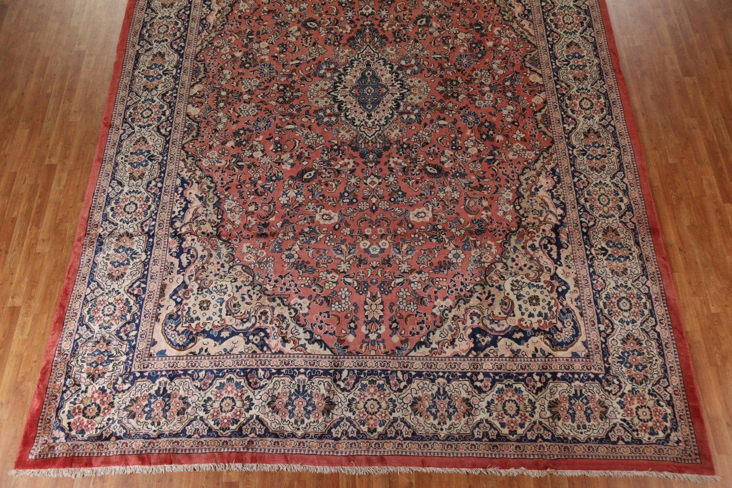 Vegetable Dye Mahal Persian Large Rug 12x16