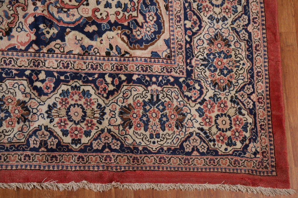 Vegetable Dye Mahal Persian Large Rug 12x16