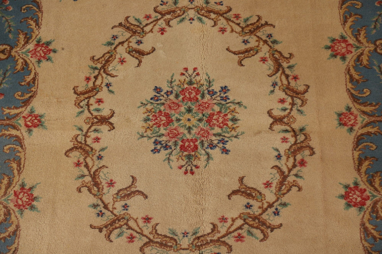 Floral Aubusson Oriental Area Rug 8x10