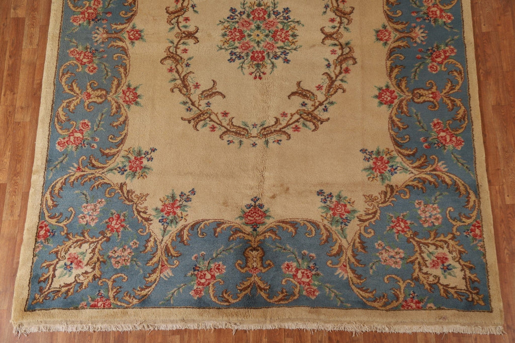 Floral Aubusson Oriental Area Rug 8x10