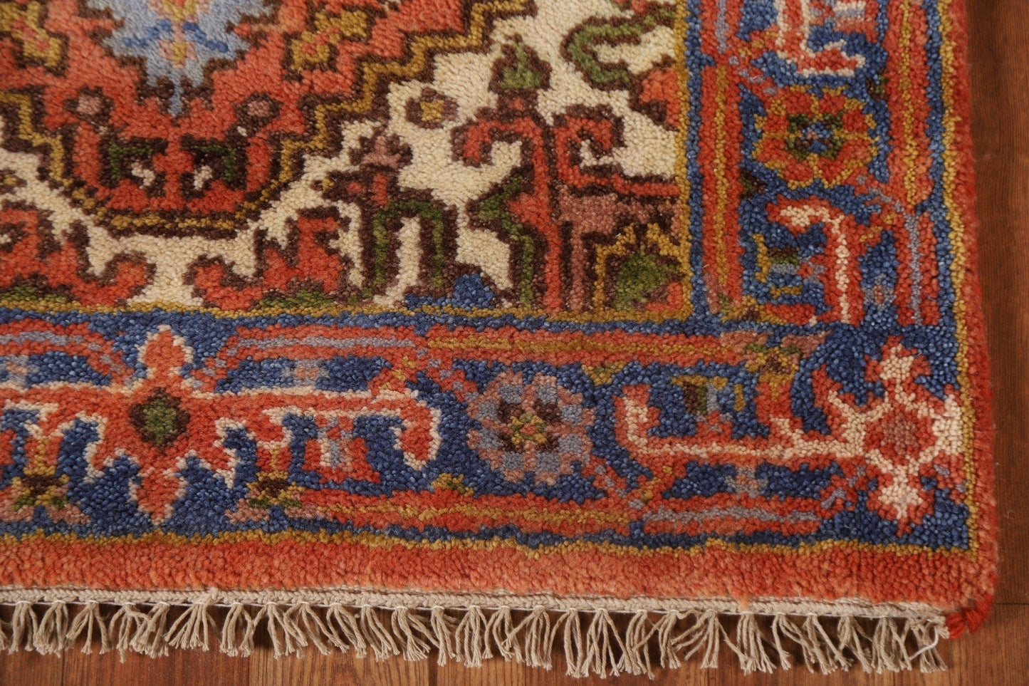 Wool Heriz Serapi Oriental Runner Rug 3x10