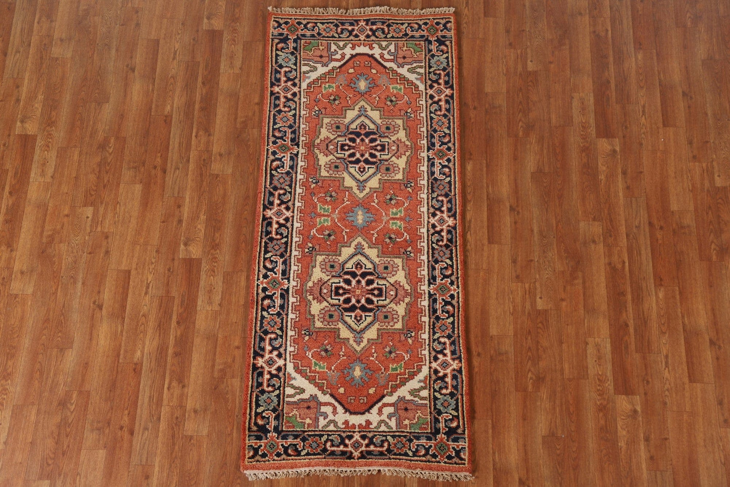 Geometric Heriz Serapi Oriental Area Rug 3x6