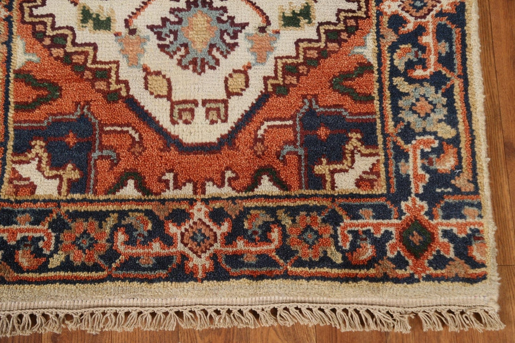 Ivory Heriz Serapi Oriental Wool Rug 3x6