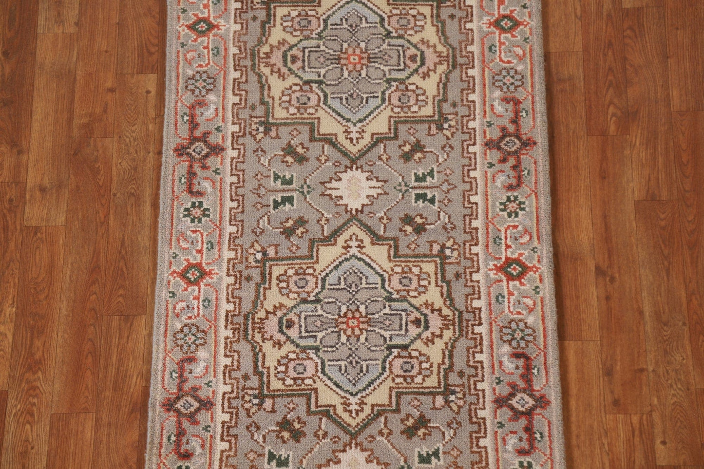 Wool Heriz Serapi Oriental Runner Rug 3x14