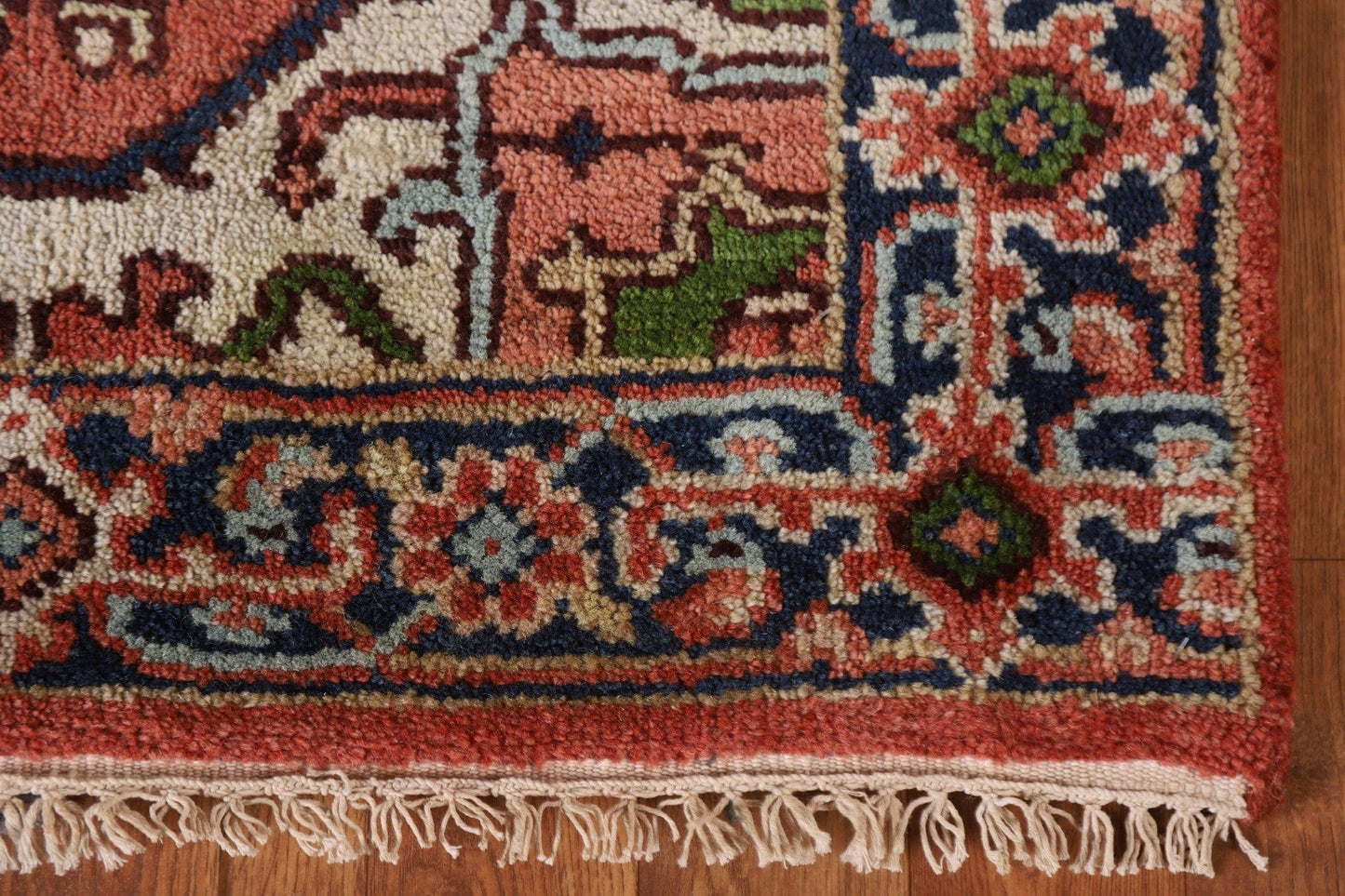 Wool Heriz Serapi Oriental Runner Rug 3x12