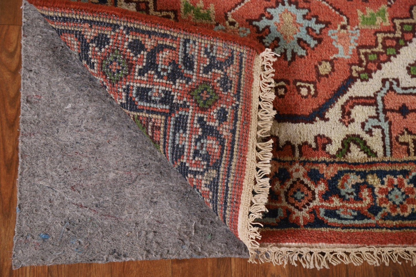 Wool Heriz Serapi Oriental Runner Rug 3x12