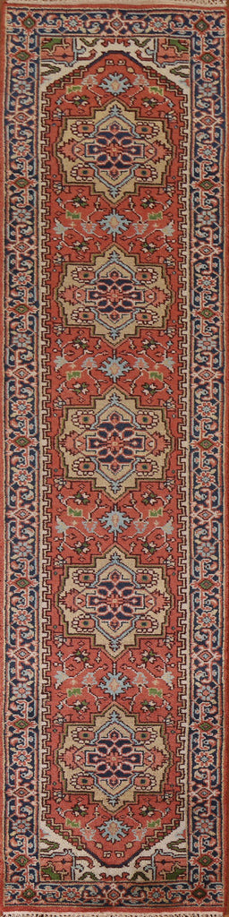 Wool Heriz Serapi Oriental Runner Rug 3x12