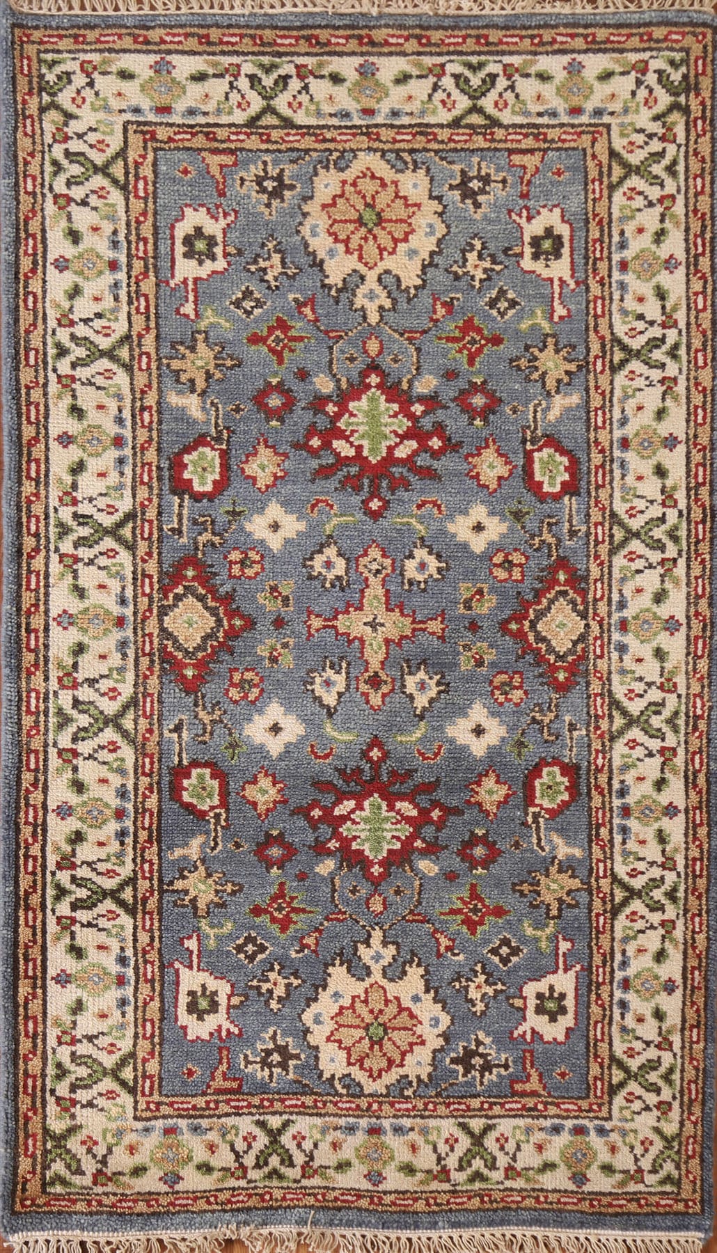 Geometric Heriz Serapi Area Rug 3x5