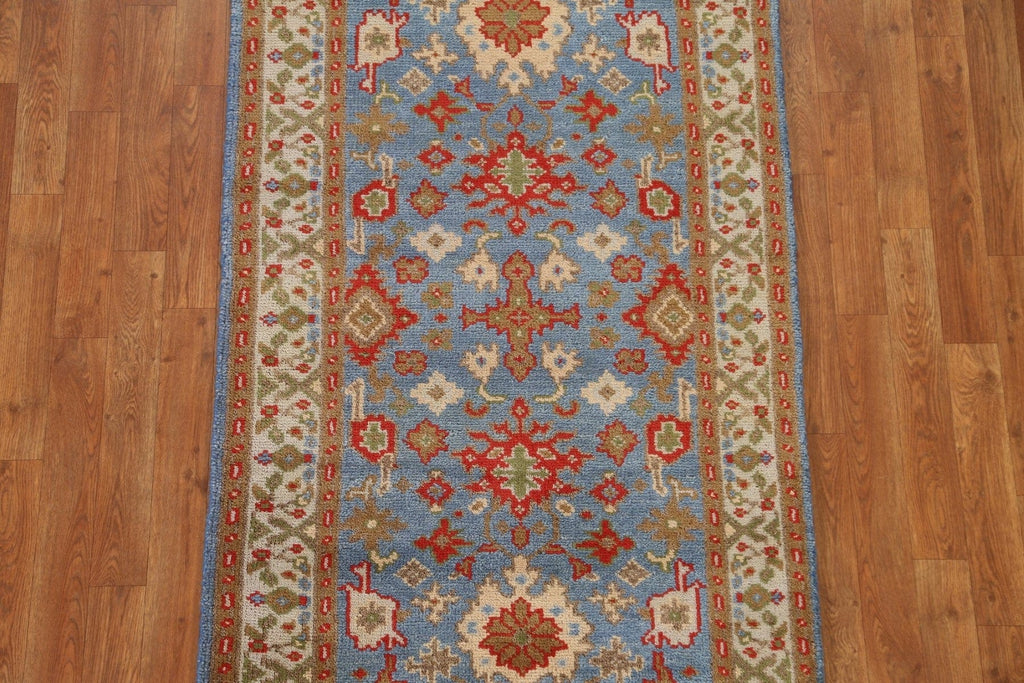 Geometric Heriz Serapi Hand-Knotted Rug 3x5