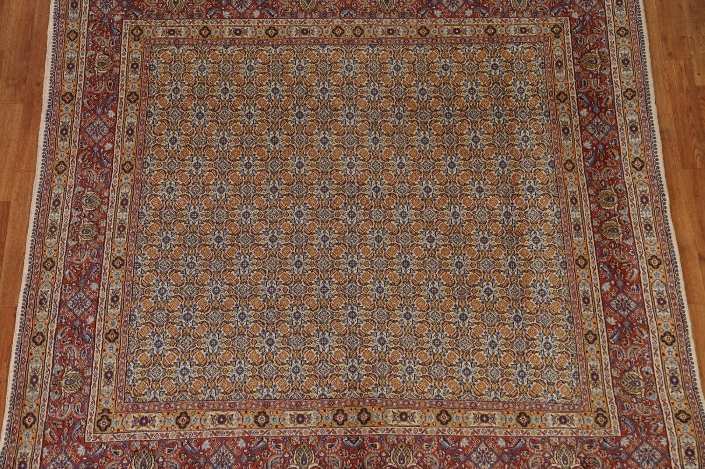 Vintage Mood Persian Square Rug 6x6