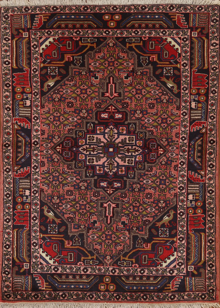 Handmade Zanjan Persian Area Rug 4x5