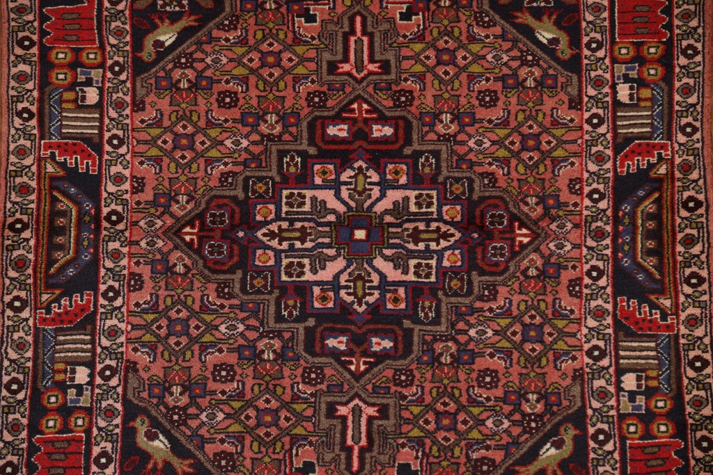 Handmade Zanjan Persian Area Rug 4x5