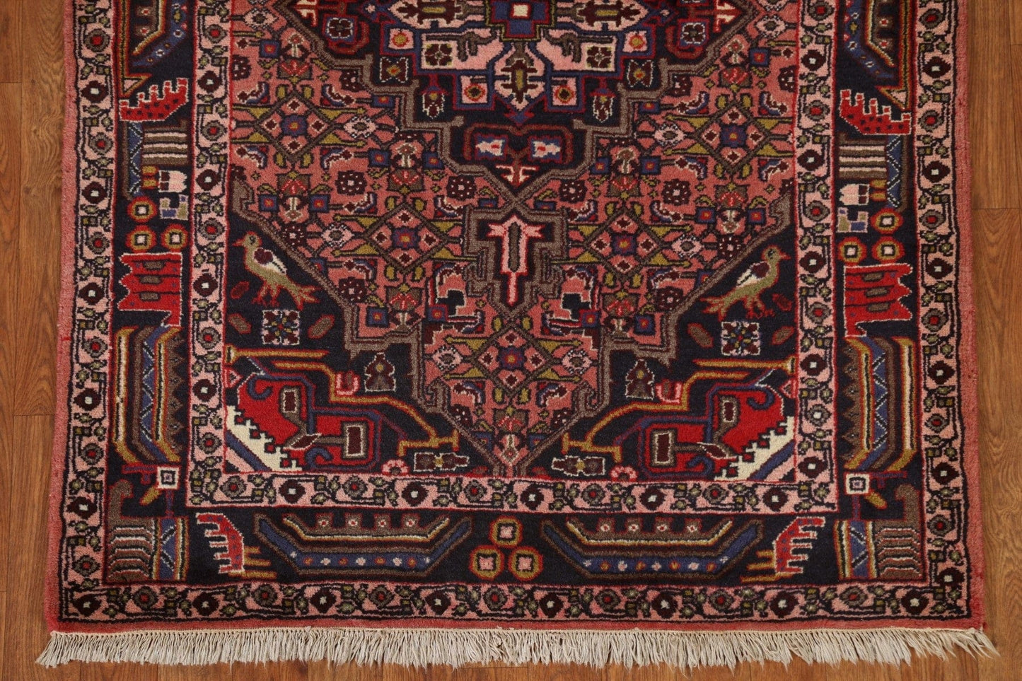 Handmade Zanjan Persian Area Rug 4x5