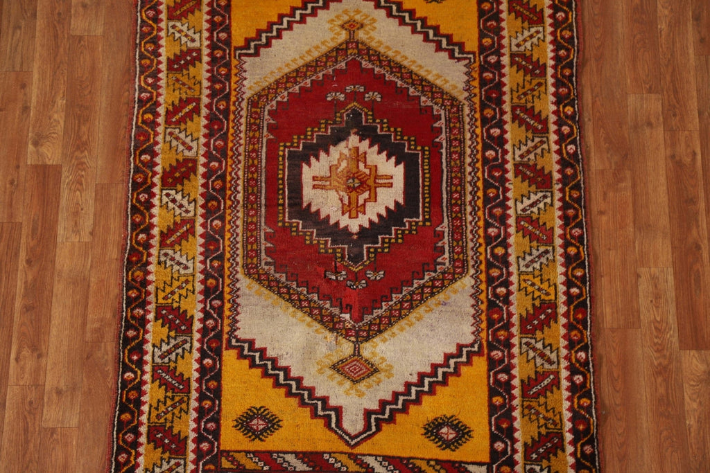 Antique Anatolian Turkish Area Rug 4x6