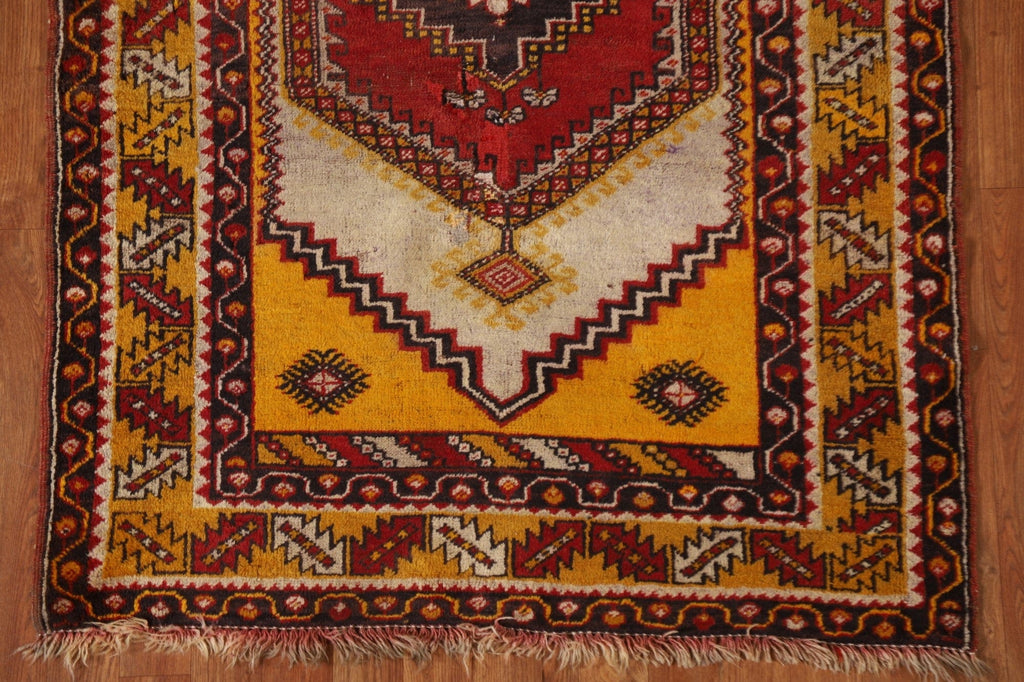 Antique Anatolian Turkish Area Rug 4x6