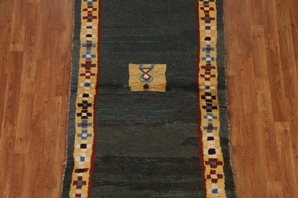 Tribal Gabbeh Persian Area Rug 3x6