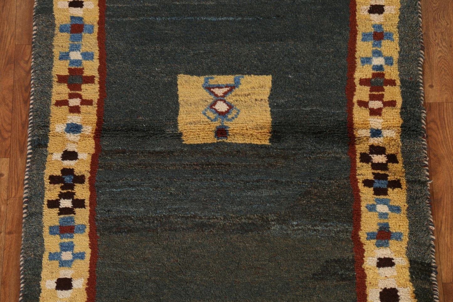 Tribal Gabbeh Persian Area Rug 3x6