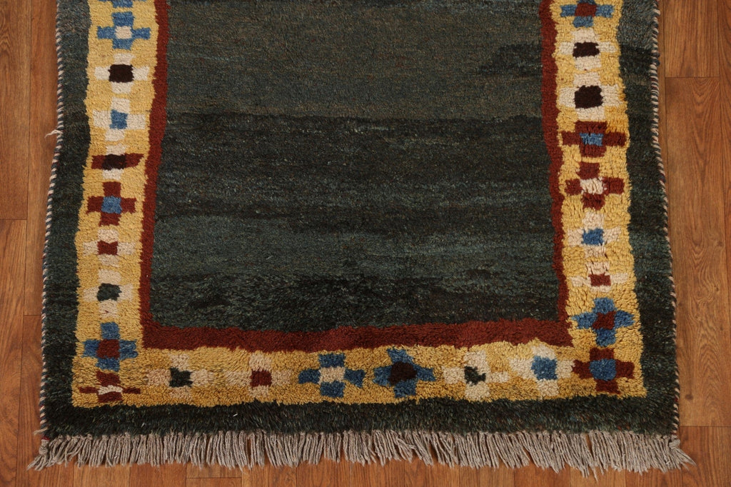 Tribal Gabbeh Persian Area Rug 3x6