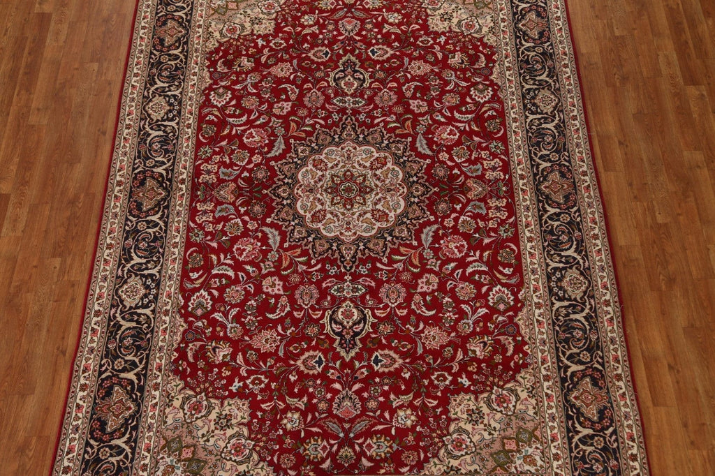 Vegetable Dye Tabriz Persian Area Rug 7x10