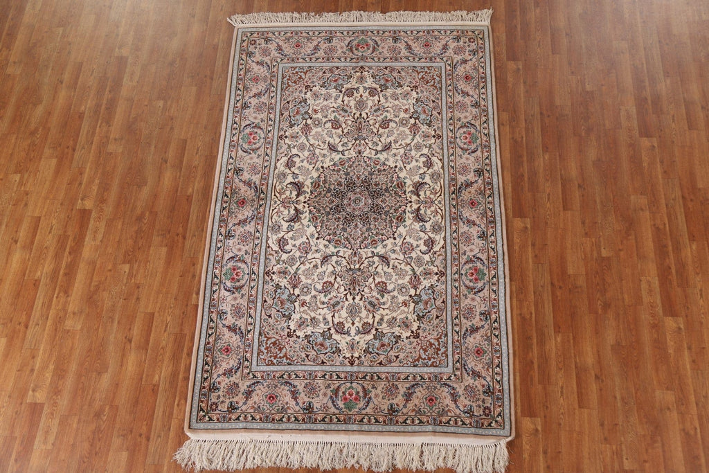 Vegetable Dye Isfahan Persian Area Rug 5x8