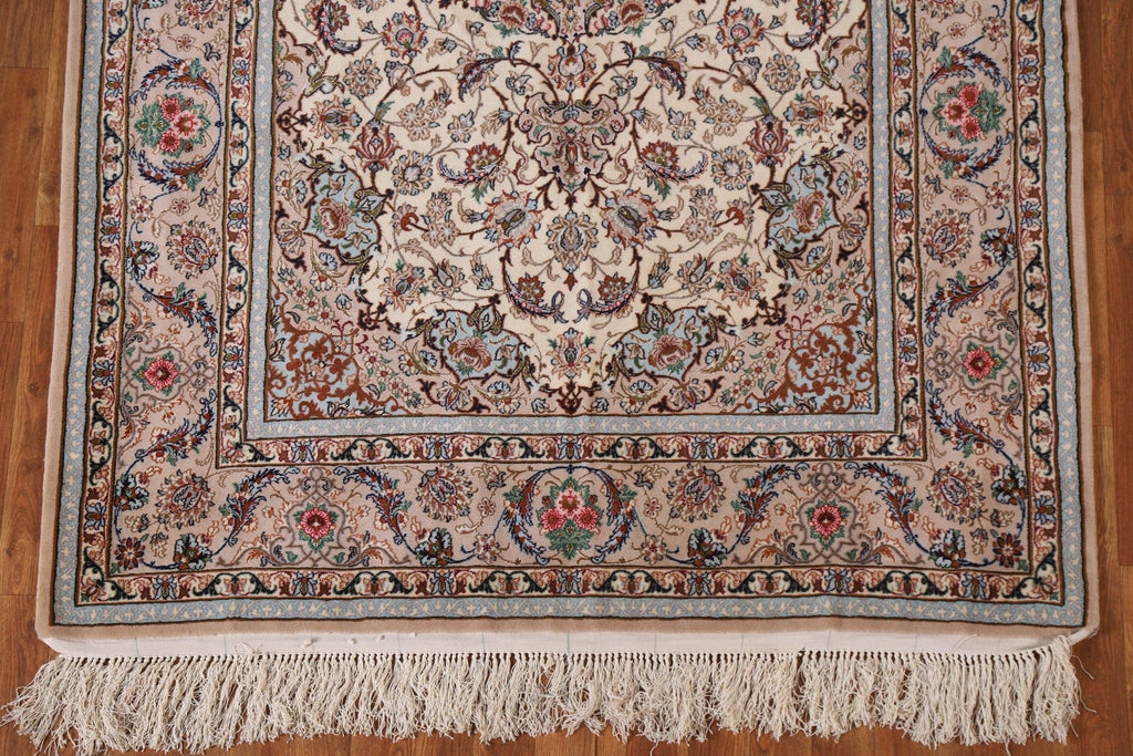 Vegetable Dye Isfahan Persian Area Rug 5x8