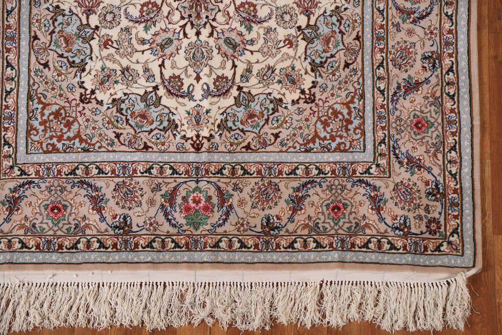 Vegetable Dye Isfahan Persian Area Rug 5x8