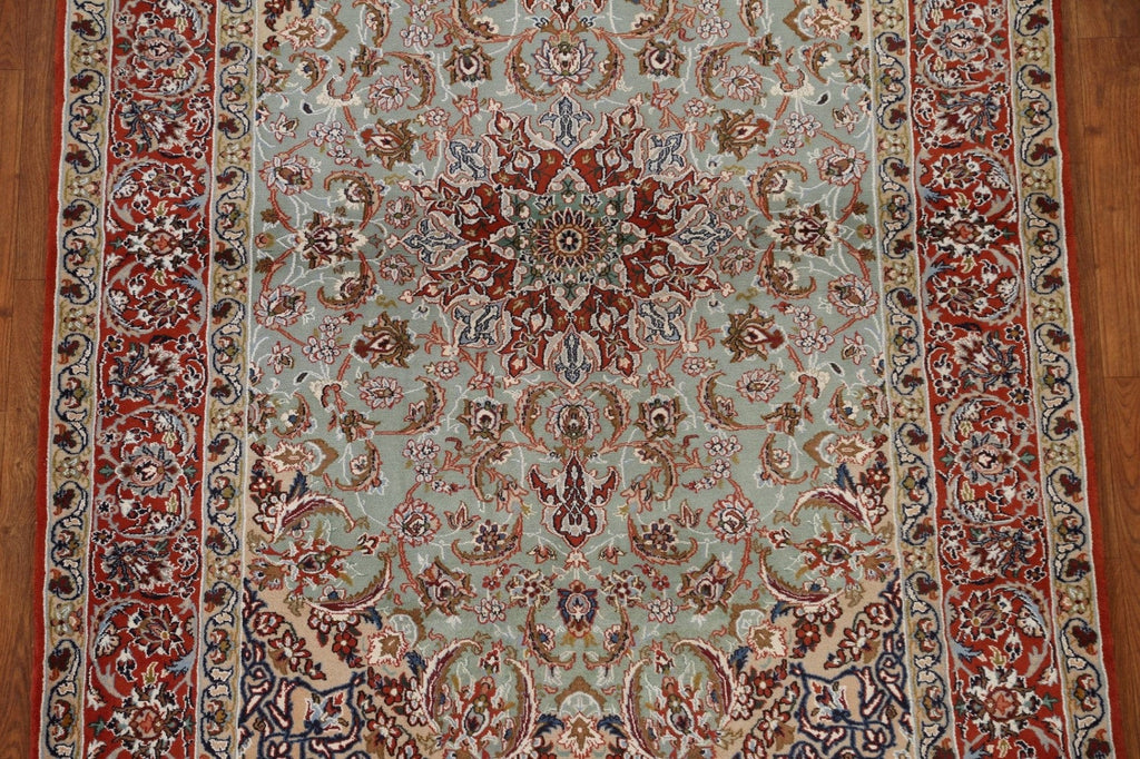 Vegetable Dye Isfahan Persian Area Rug 4x5