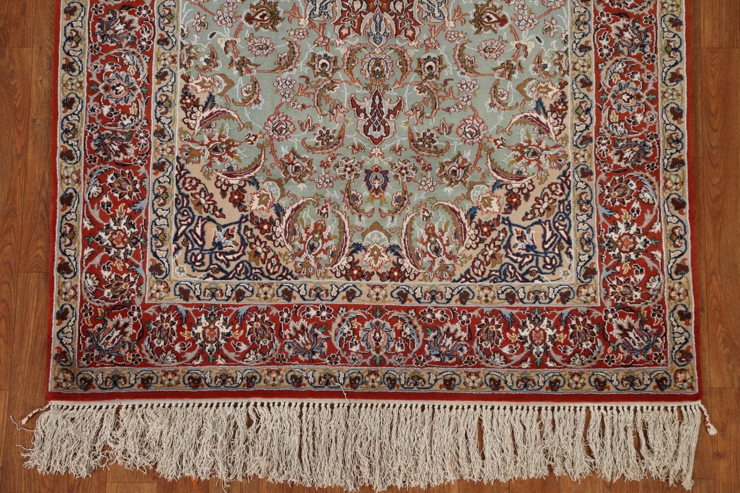 Vegetable Dye Isfahan Persian Area Rug 4x5