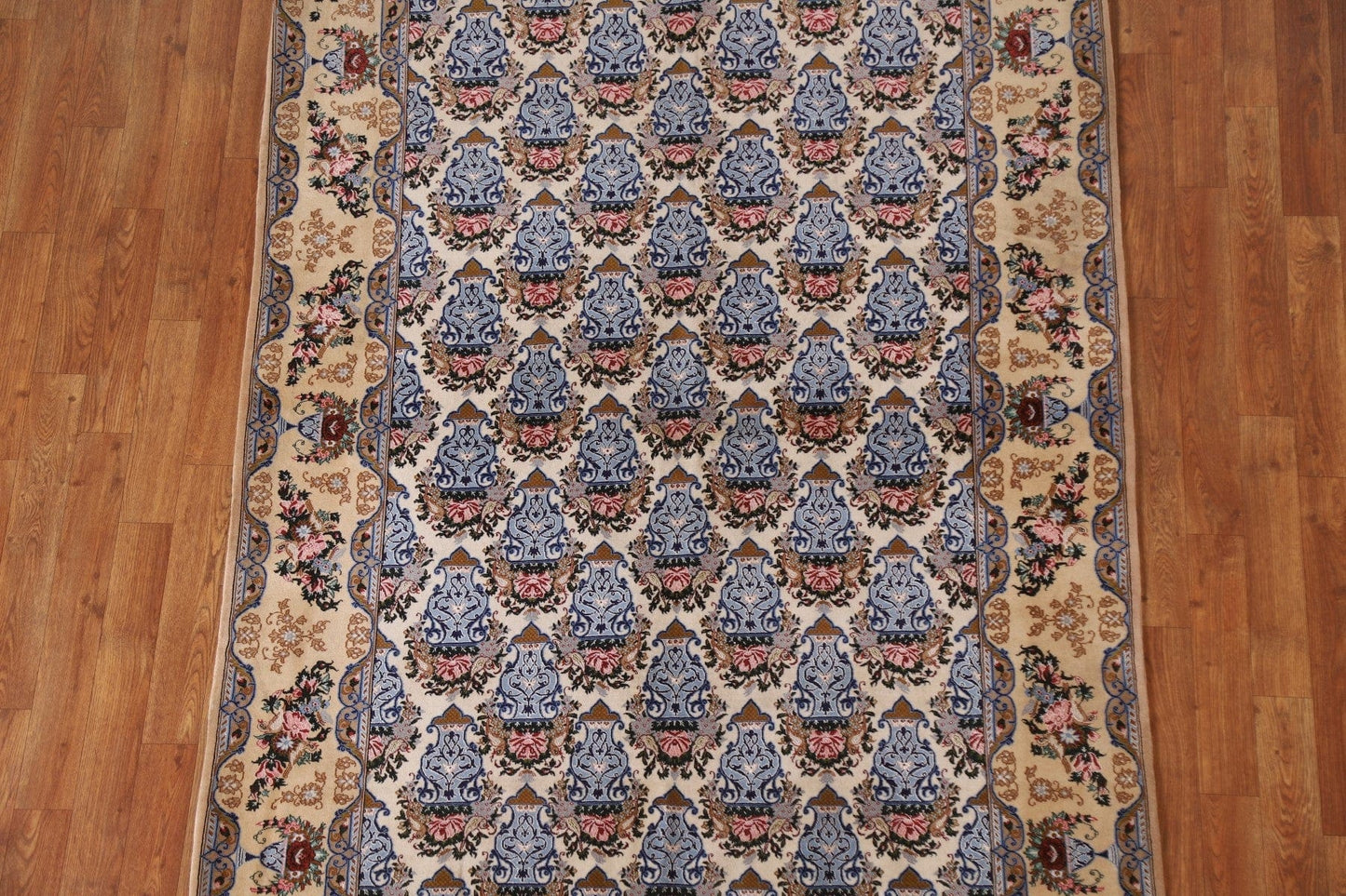 Vegetable Dye Isfahan Persian Area Rug 5x7