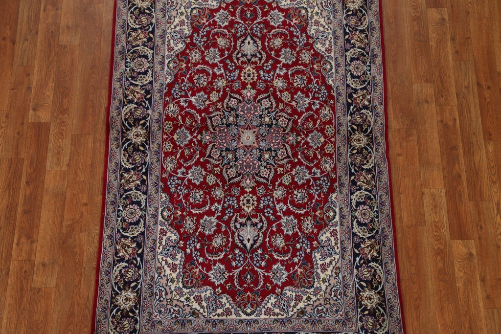 Vegetable Dye Isfahan Persian Area Rug 4x6