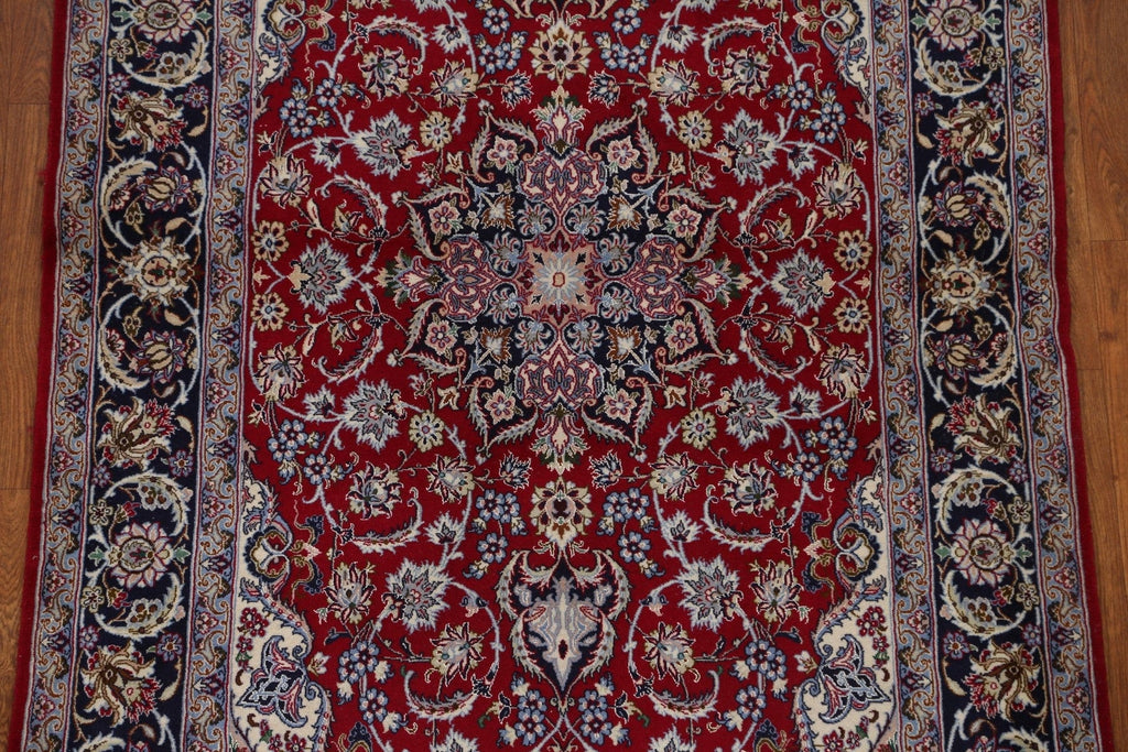 Vegetable Dye Isfahan Persian Area Rug 4x6