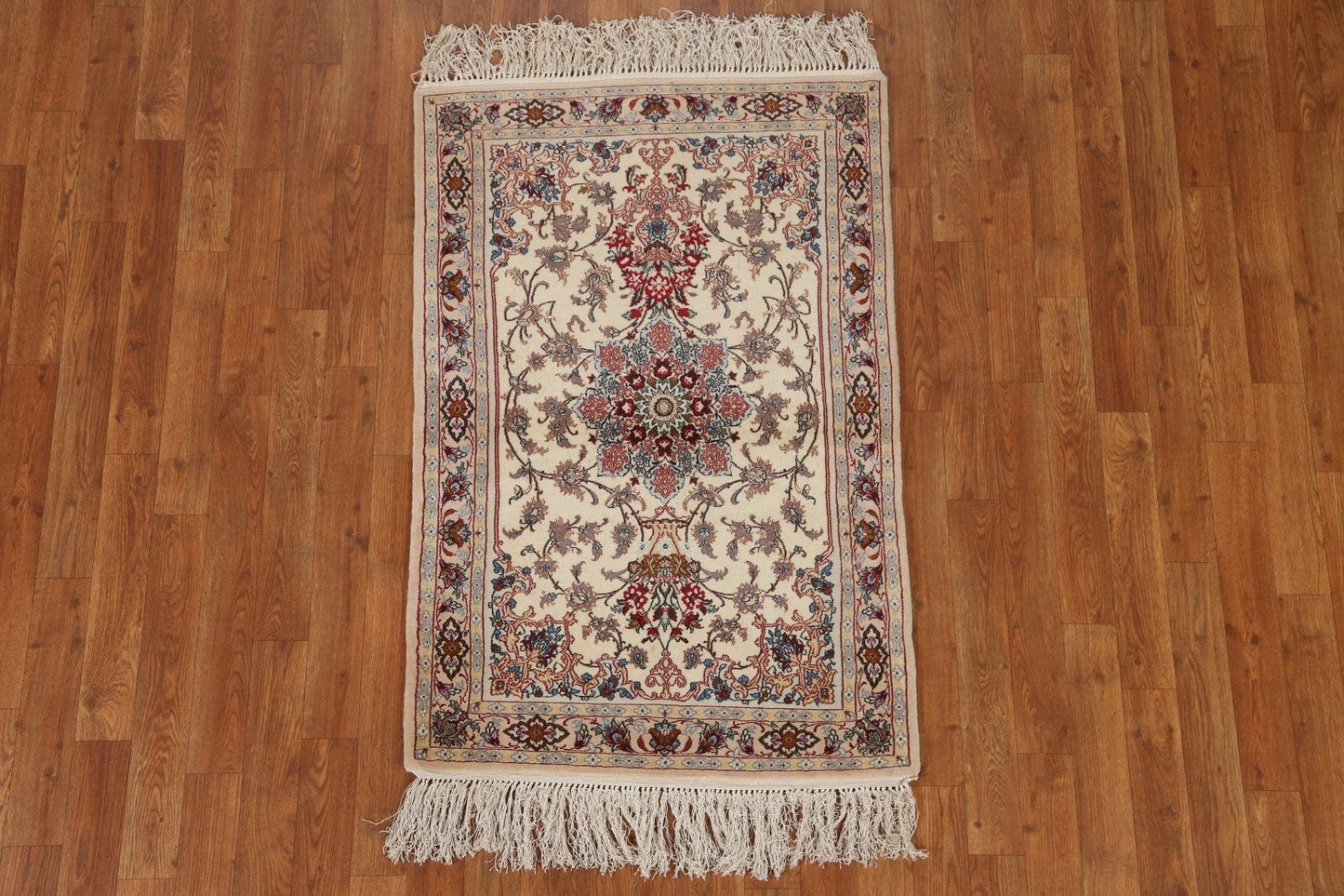 Vegetable Dye Isfahan Persian Area Rug 3x4